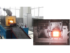 Detection method of common faults of medium frequency electric furnace